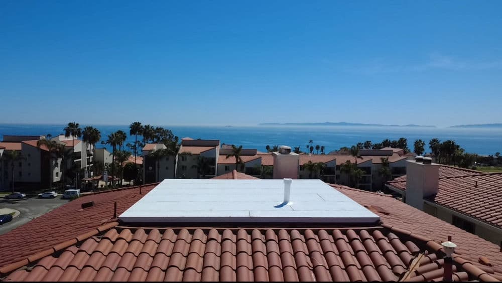 Flat Roof Replacement on a Tile Roof Home in Marina Del Rey image