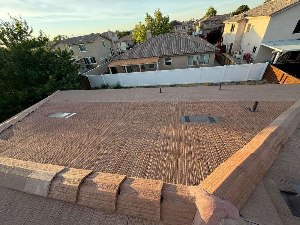 Gallery photos for Tile  Roof Reset  Done  Right in Palmdale CA: Image #2